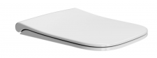 GSI Nubes Soft-Close Seat & Cover In Thermosetting Resin Glossy White