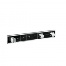 Hansgrohe RainSelect Thermostat for concealed installation for 4 functions with integrated shower holder