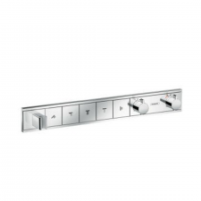 Hansgrohe RainSelect Thermostat for concealed installation for 5 functions with integrated shower holder
