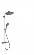 Hansgrohe Croma Select S Showerpipe 280 1jet with thermostat and hand shower Raindance Select S 120 3jet