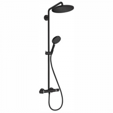 Hansgrohe Croma Select S Showerpipe 280 1jet with thermostat and hand shower Raindance Select S 120 3jet