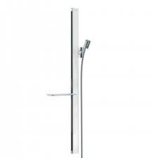 HG Unica E wall bar 900mm white/chrome