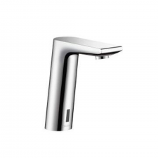 Hansgrohe Metris S Electronic basin mixer with temperature pre-adjustment battery operation