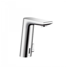 Hansgrohe Metris S Electronic basin mixer with temperature control mains connection 230 V