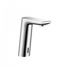 Hansgrohe Metris S Electronic basin mixer with temperature pre-adjustment mains connection 230 V
