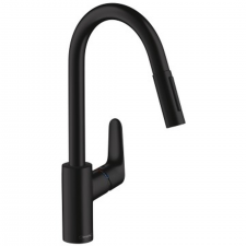 Hansgrohe Decor Single lever kitchen mixer 240, 7 l/min, pull-out spray, 2jet