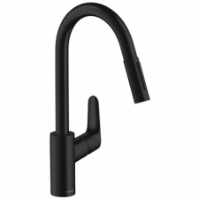 HG Decor kitchen mixer 240 pull-out matt black