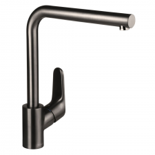 HG Decor KM 280 swivel spout brushed black chrome