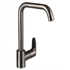 HG Decor KM 260 swivel spout brushed black chrome