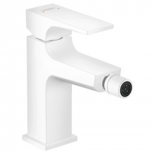 Hansgrohe Metropol Single lever bidet mixer with lever handle and push-open waste set