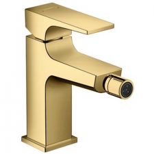 Hansgrohe Metropol Single lever bidet mixer with lever handle and push-open waste set