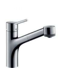 hansgrohe Talis M52 Single lever kitchen mixer 170, pull-out spray, 2jet