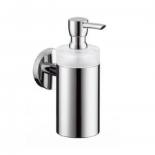 HG Logis Lotion dispenser brushed nickel