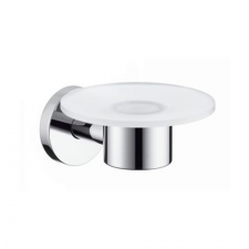 HG Logis soap dish brushed nickel