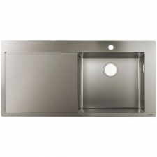 Hansgrohe S71 S715-F450 Built-in sink 450 with drainboard left