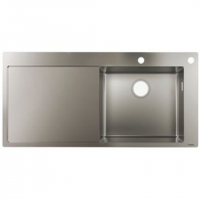 Hansgrohe S71 S717-F450 Built-in sink 450 with drainboard left