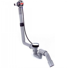 Hansgrohe Exafill S Basic set bath filler, waste and overflow set for standard bath tubs