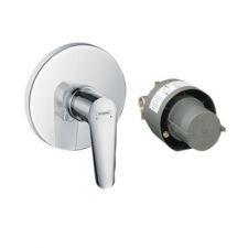 hansgrohe Logis E Single lever shower mixer set for concealed installation