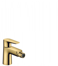 Hansgrohe Talis E Single lever bidet mixer with pop-up waste set