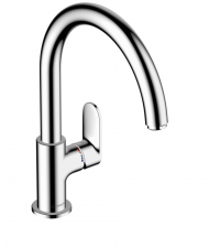 Hansgrohe Vernis Blend Single lever kitchen mixer 210 with swivel spout