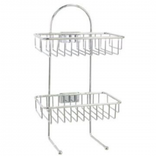RD Gecco  Double Shower Caddy w/Hooks ea