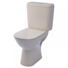 Lecico - Comfort Close-Coupled Toilet w/Soft Close Seat 382x615x846mm White