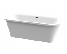 Lecico Singola One Piece Free Standing Bath - White