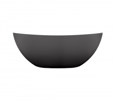 Sienna Freestanding Bath Oval 1615x805x575mm Grey