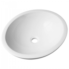 Livingstone Ovale Large Basin White 560 x 475 x 140