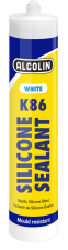 Alcolin K86 Mould Resistant Silicone Sealant White - 280ml