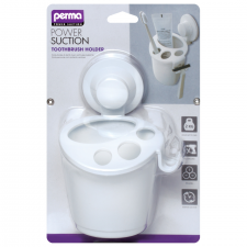 SUCTION TOOTHBRUSH HOLDER