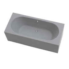 Cube Bath - Concrete Grey 1800*800*600mm