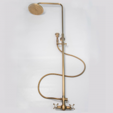 Shower Set -  Antique Brass