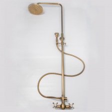 Waterflow Shower Set - Antique Brass (Cobra Fittings)