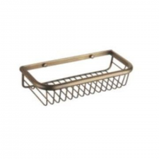 Waterflow Short Basket - Antique Brass