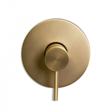 Waterflow Single-Lever Shower Mixer - Antique Brass