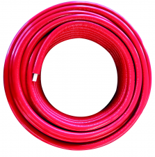 Pex-Al-Pex Pipe With Red Insulation ( Rolls ) - 100M
