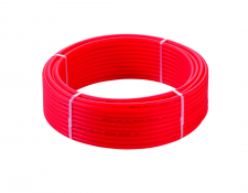 Pex-Al-Pex Pipe With Red Plastic Corregated ( Rolls ) - 100M