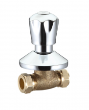 Traditional Stop Tap Undertile 15mm FxF
