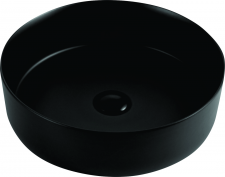 Alice Counter Basin Black 400x400x130mm