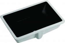 Irma Underslung Basin Black 530X370X180m