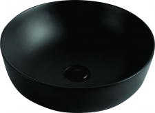 Monique Counter Basin Black 415X415X135m