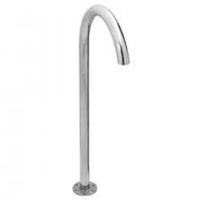 Stunning free standing bath spout - polish - 750mm