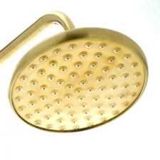 Stunning Shower Rose Brushed Brass - 175mm