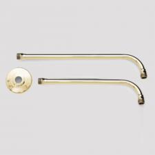 Stunning shower arm black - 400mm