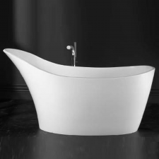 V&A Amalfi Bath - No Overflow - Matt Whi