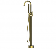 Lace Brass Round F/S Bath Mixer
