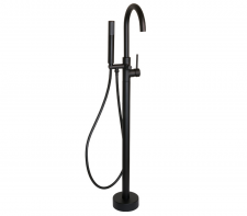 Lace Black Round F/S Bath Mixer