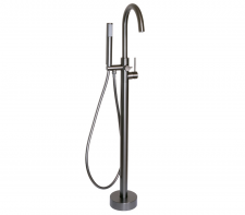Lace Gunmetal Round F/S Bath Mixer