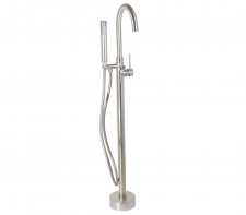 Moon Ss Round Stainless Free Standing Ba